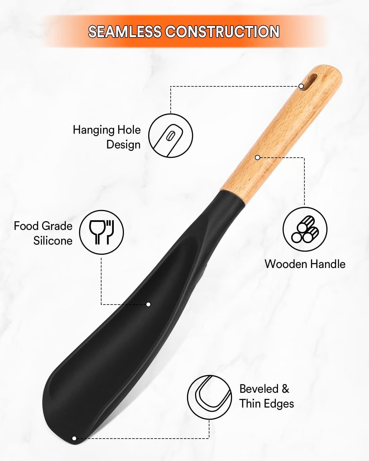 🎄Early Christmas  Sales 49% OFF- - Multifunction Spatula Cooking Spoon