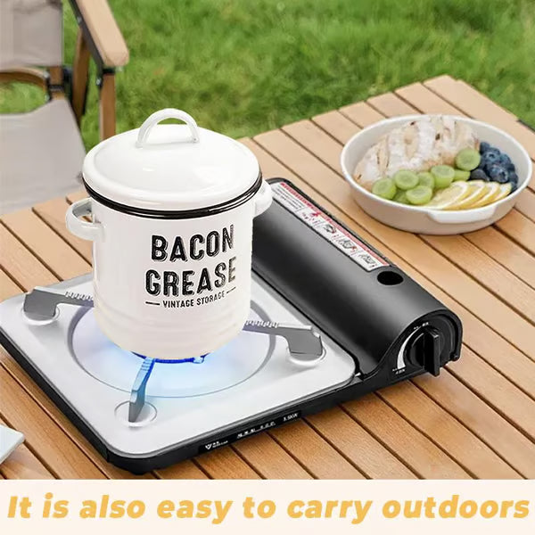 SafeStrain™ - Grease Container with Built-In Filter