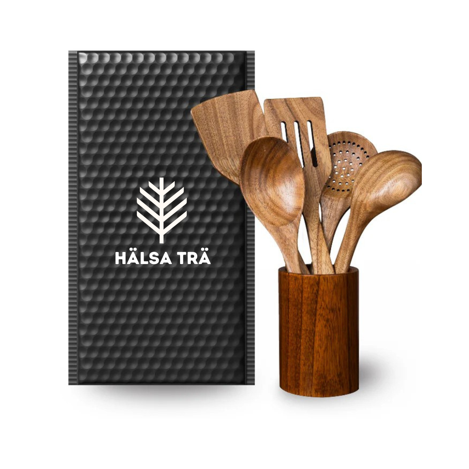 Craftsman Collection™ - 5-Piece Wooden Utensil Set