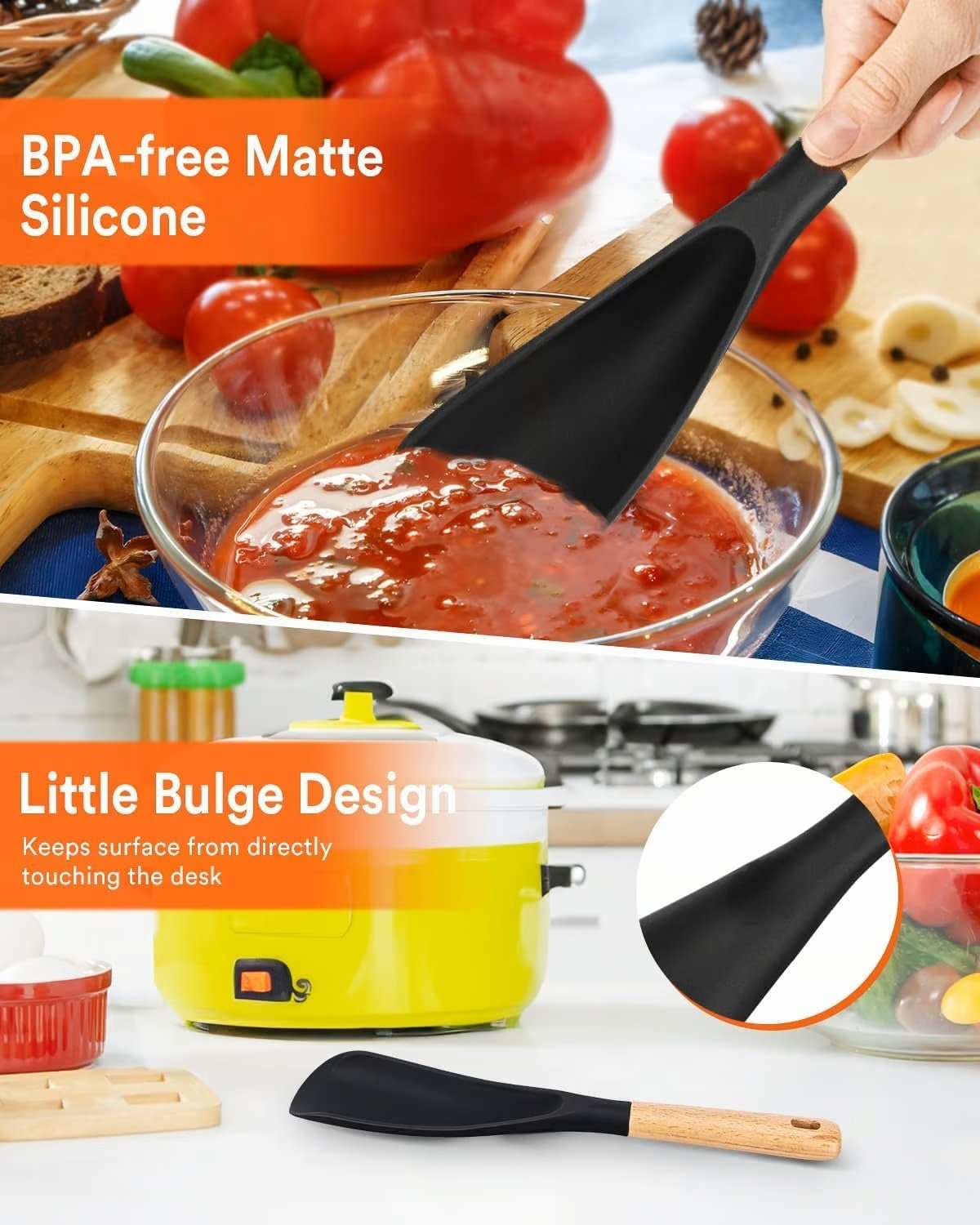 🎄Early Christmas  Sales 49% OFF- - Multifunction Spatula Cooking Spoon