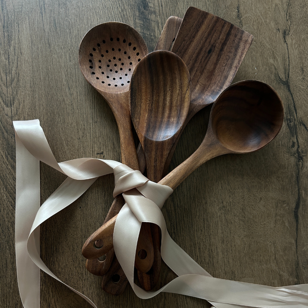 Craftsman Collection™ - 5-Piece Wooden Utensil Set