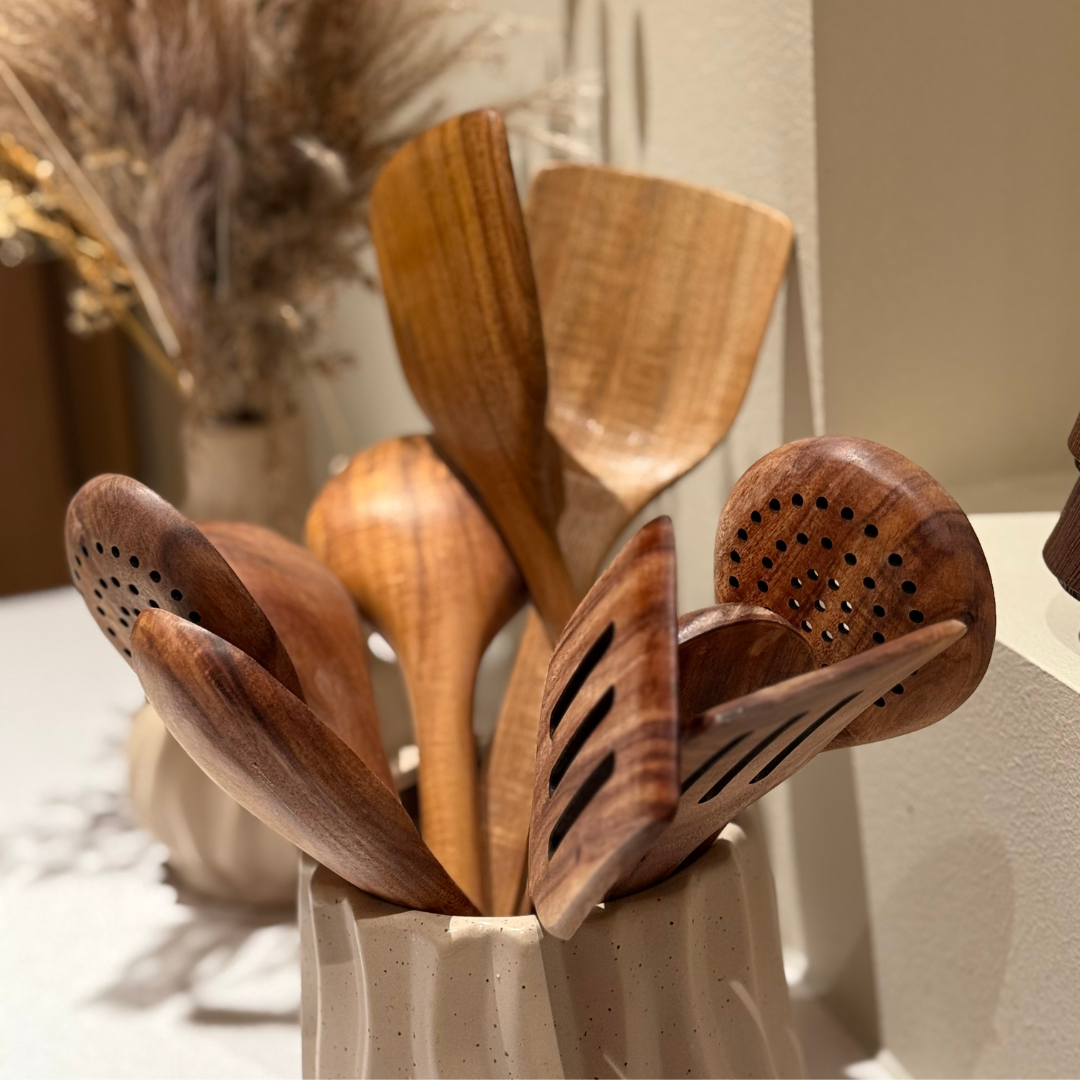 Craftsman Collection™ - 5-Piece Wooden Utensil Set