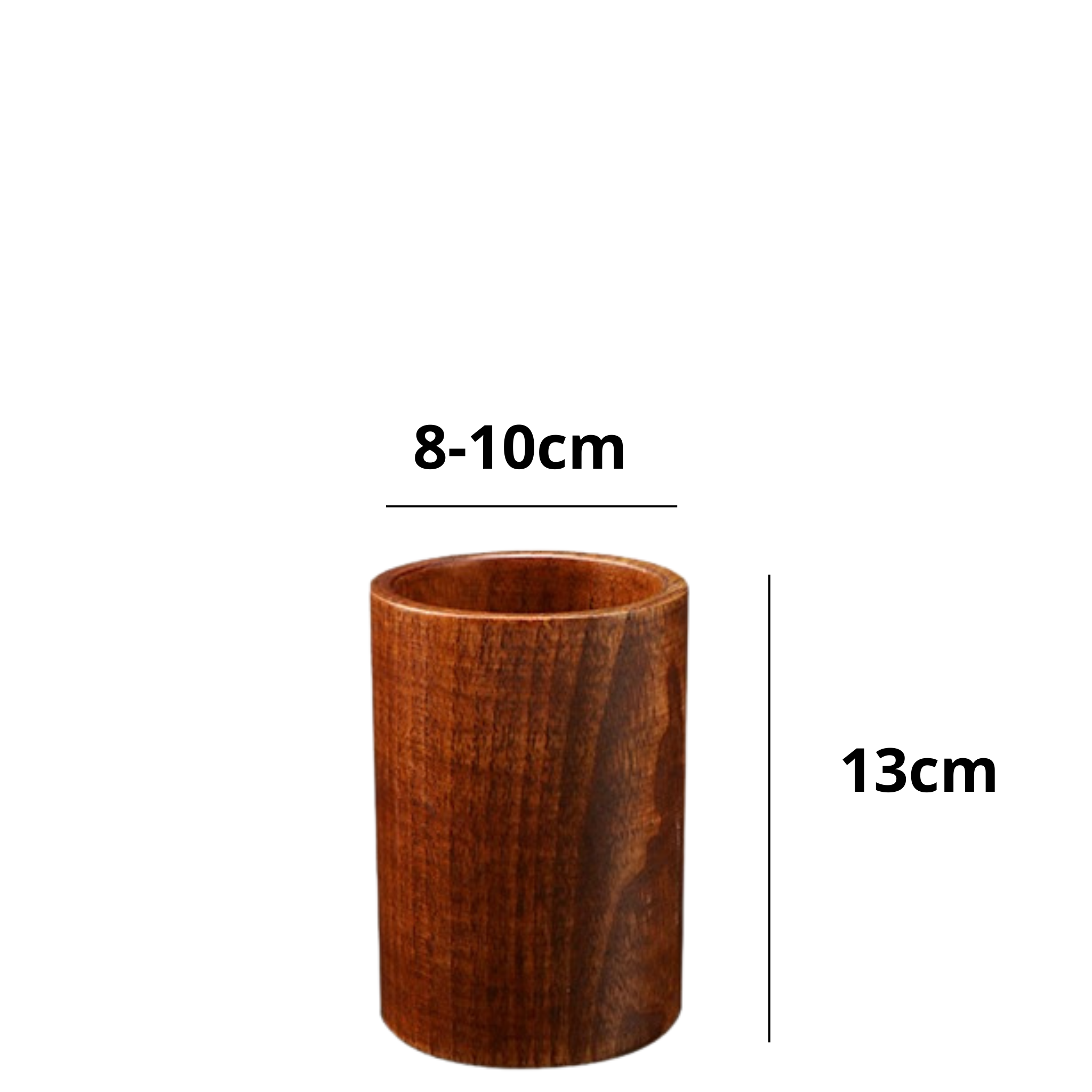 Heritage Crock™ - Natural Wood Utensil Organizer